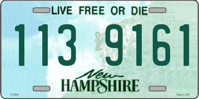 NH license plate 1139161