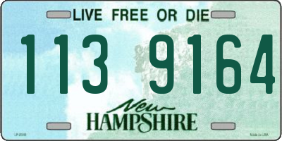 NH license plate 1139164