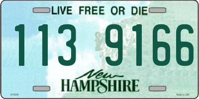 NH license plate 1139166
