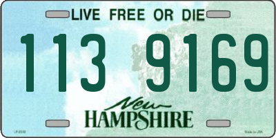 NH license plate 1139169