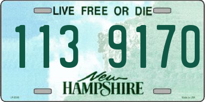 NH license plate 1139170
