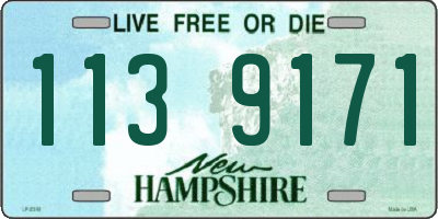 NH license plate 1139171