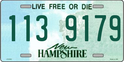 NH license plate 1139179