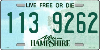 NH license plate 1139262
