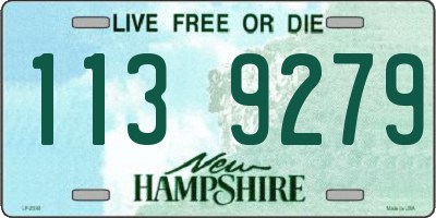 NH license plate 1139279