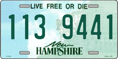NH license plate 1139441