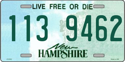 NH license plate 1139462