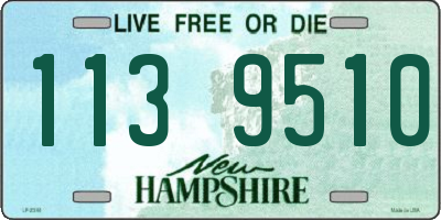 NH license plate 1139510