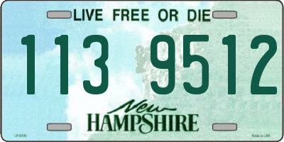 NH license plate 1139512