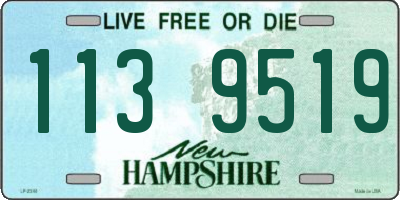 NH license plate 1139519