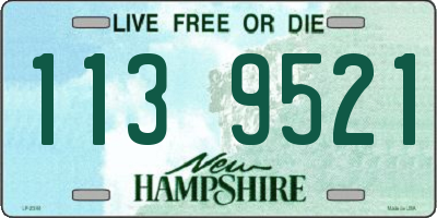 NH license plate 1139521