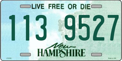 NH license plate 1139527