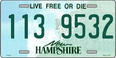 NH license plate 1139532