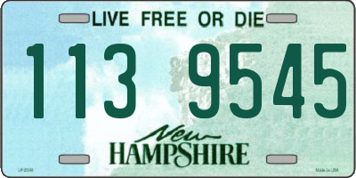 NH license plate 1139545