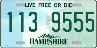 NH license plate 1139555