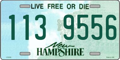 NH license plate 1139556