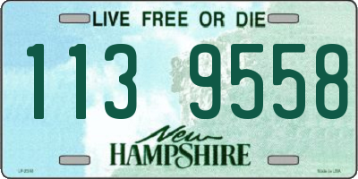 NH license plate 1139558