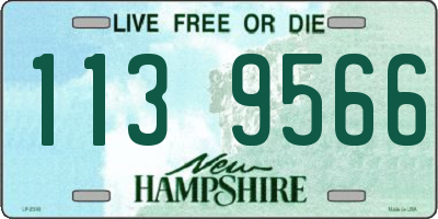 NH license plate 1139566