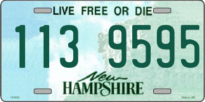 NH license plate 1139595