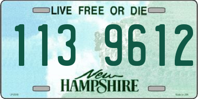 NH license plate 1139612