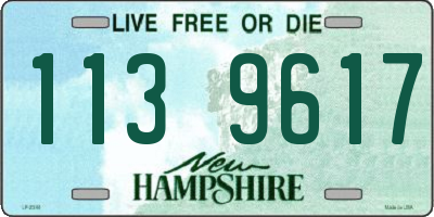 NH license plate 1139617