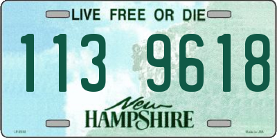 NH license plate 1139618