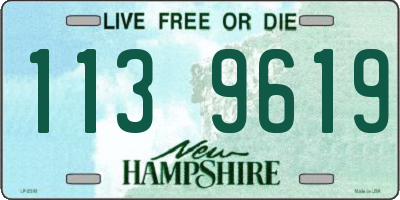 NH license plate 1139619