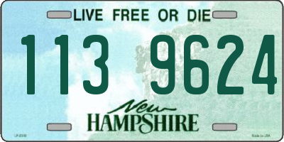 NH license plate 1139624