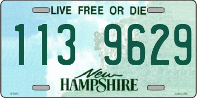 NH license plate 1139629