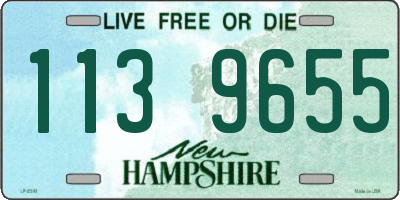 NH license plate 1139655