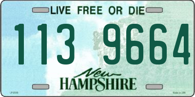 NH license plate 1139664
