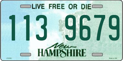 NH license plate 1139679