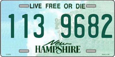 NH license plate 1139682