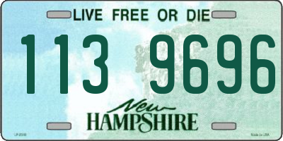 NH license plate 1139696