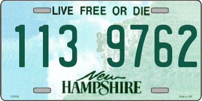 NH license plate 1139762