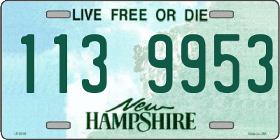 NH license plate 1139953