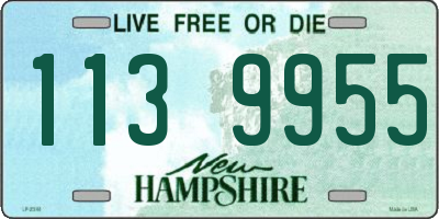 NH license plate 1139955