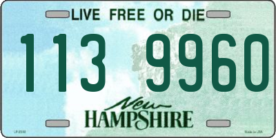 NH license plate 1139960
