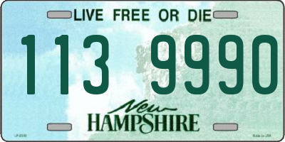 NH license plate 1139990