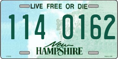 NH license plate 1140162