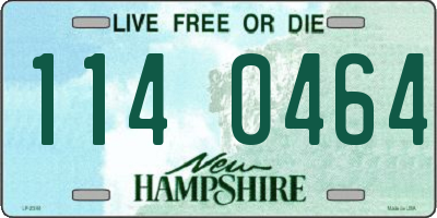 NH license plate 1140464