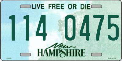NH license plate 1140475