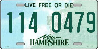 NH license plate 1140479