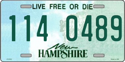 NH license plate 1140489