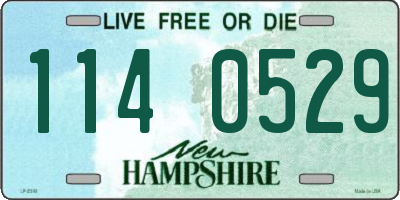 NH license plate 1140529