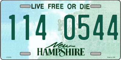 NH license plate 1140544