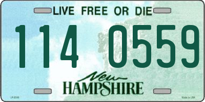 NH license plate 1140559