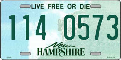 NH license plate 1140573