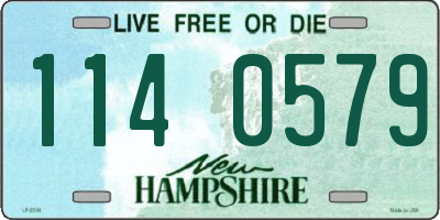 NH license plate 1140579