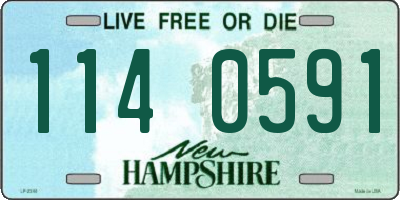 NH license plate 1140591
